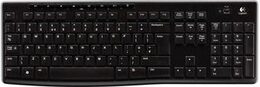 Klávesnice Logitech Wireless Keyboard K270 CZ/SK - černá (920003741)