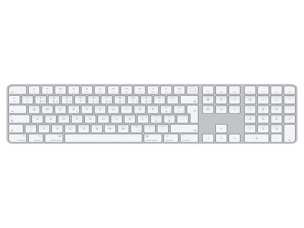 Apple Magic Keyboard s Touch ID a numerickou klávesnicí CZ | eberry.cz