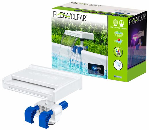 Vodopád Flowclear ™ s LED světlem