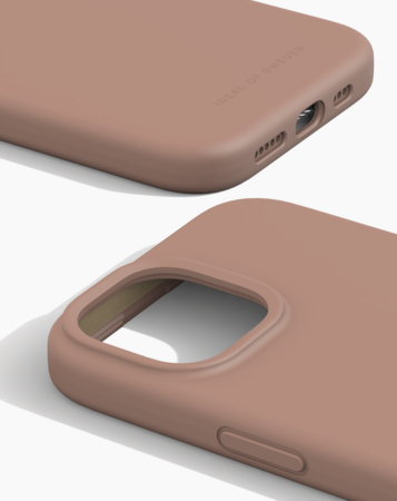 Silikonový ochranný kryt iDeal Of Sweden pro iPhone 15 Blush Pink