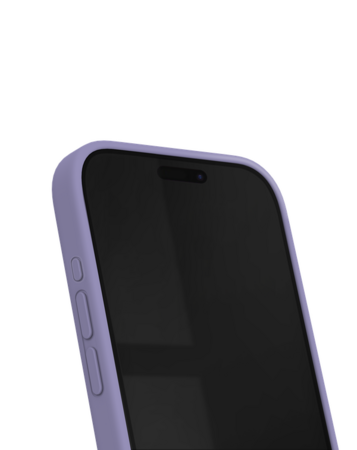 Silikonový ochranný kryt iDeal Of Sweden pro iPhone 15 Pro Purple