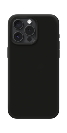 Silikonový ochranný kryt iDeal Of Sweden pro iPhone 15 Pro Max Black