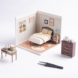 RoboTime miniatura domečku Ložnice Sweet Dream