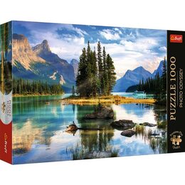 Puzzle Premium Plus - Photo Odyssey:  Ostrov duchů, Kanada 1000 dílků 68,3x48cm v krabici 40x27x6cm