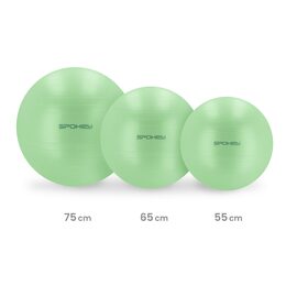 Spokey FITBALL Gymnastický míč, 75 cm, zelený