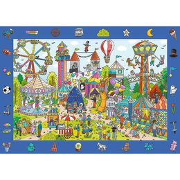 Puzzle Spy Guy - Zábavní park 18,9x13,4cm 100 dílků v krabici 33x23x6cm