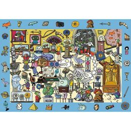 Puzzle Spy Guy - Muzeum 18,9x13,4cm 100 dílků v krabici 33x23x6cm