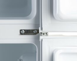 Lednice s mrazákem nahoře - bílá - Primo PR156FR, Objem chladničky: 61 l, Objem