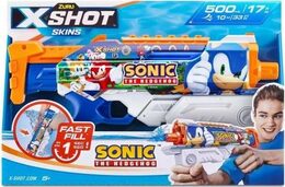 ZURU X-SHOT Vodní pistole SONIC the Hedgehog Fast Fill Skins