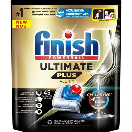 Finish Ultimate Plus All in 1 kapsle 45 ks