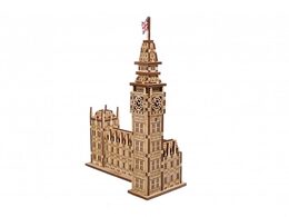 Ugears 3D dřevěné mechanické puzzle Big Ben