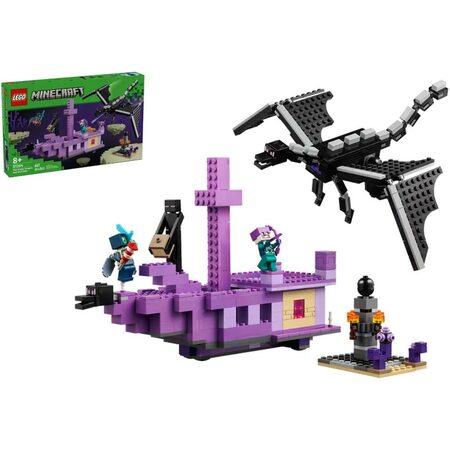 Drak z Enderu a loď z Endu 21264 LEGO