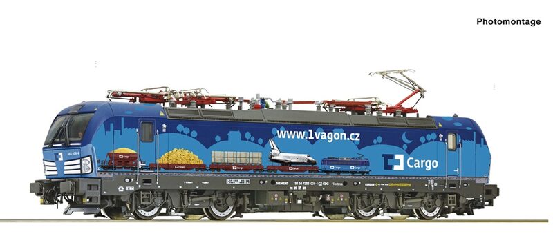 Roco Elektrická lokomotiva 383 006-4, ČD Cargo, digitální - 7510041