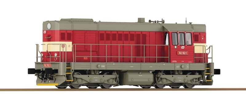 Roco  Dieselová lokomotiva 742 162-1, ČD - 7300014