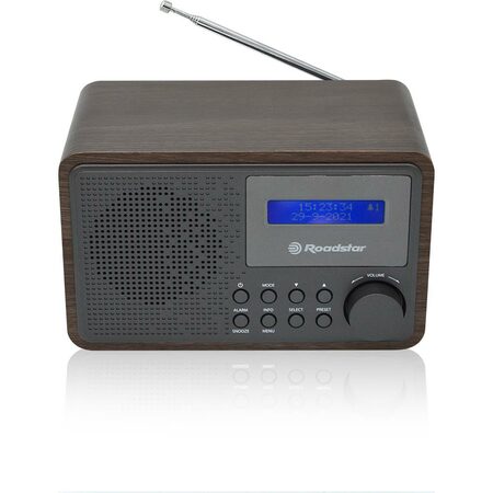 Rádio Roadstar, HRA-700D+/WD, retro, DAB+/FM,LCD, AUX