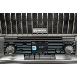 Rádio Roadstar, HRA-270CD+BT, vintage styl, DAB+/DAB/RDS, CD/MP3, Bluetooth, 2 x
