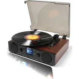 Gramofon Roadstar, TTR-8850, FM/DAB+/RDS, Bluetooth, dálkové ovládání, 2 x 1,5 W