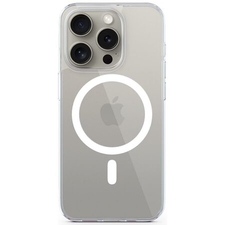 Zadní kryt Epico Hero pro Apple iPhone 15 Pro (6,1") magnetický transparentní