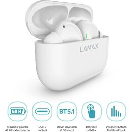 LAMAX Clips1 white