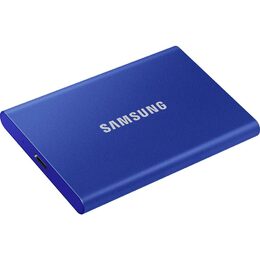 SSD externí Samsung T7 500GB - modrý, MUPC500HWW