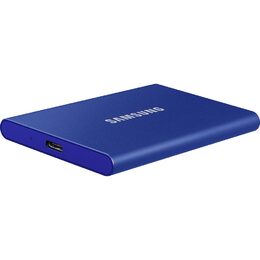 SSD externí Samsung T7 500GB - modrý, MUPC500HWW