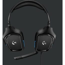 Headset Logitech Gaming G432 7.1 Surround Sound - černý