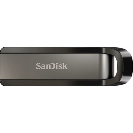Flash USB Sandisk Ultra Extreme Go 128GB USB 3.2 - černý/stříbrný
