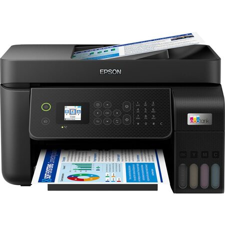 Tiskárna multifunkční Epson EcoTank L5290 A4, 10str./min., 5str./min., 5760 x 1440, manuální duplex,  - černá