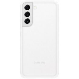 Kryt na mobil Samsung Frame na Galaxy S22+ - bílý
