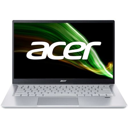 Ntb Acer Swift 3 (SF314-43-R4V2) R7--5700U, 14", 1920 x 1080 (FHD), RAM 16GB, SSD 1024 GB, AMD Radeon Graphics , FPR, Microsoft Windows 11 Home  - stříbrný