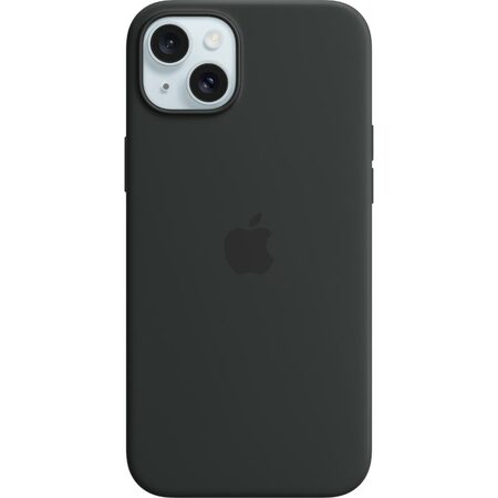 Kryt na mobil Apple Silicone Case s MagSafe pro iPhone 15 Plus - černý