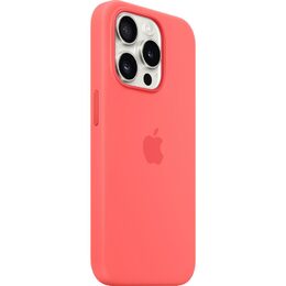 Kryt na mobil Apple Silicone Case s MagSafe pro iPhone 15 Pro - světle melounový