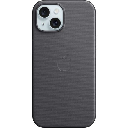 Kryt na mobil Apple FineWoven Case s MagSafe pro iPhone 15 - černý