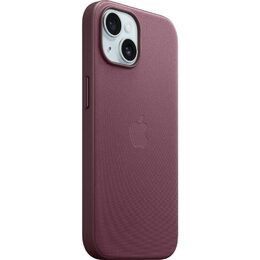 Kryt na mobil Apple FineWoven Case s MagSafe pro iPhone 15 - morušově rudý