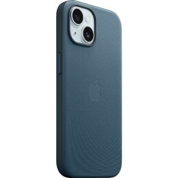 Kryt na mobil Apple FineWoven Case s MagSafe pro iPhone 15 - tichomořsky modrý