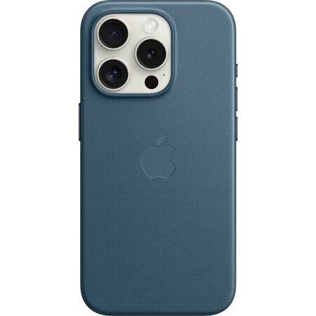 Kryt na mobil Apple FineWoven Case s MagSafe pro iPhone 15 Pro - tichomořsky modrý