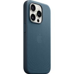 Kryt na mobil Apple FineWoven Case s MagSafe pro iPhone 15 Pro - tichomořsky modrý