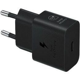 Nabíječka do sítě Samsung EP-T2510, USB-C, 25W, bez kabelu - černá