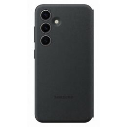 Pouzdro na mobil flipové Samsung Smart View na Galaxy S24 - černé