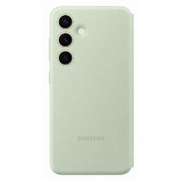 Pouzdro na mobil flipové Samsung Smart View na Galaxy S24 - zelené