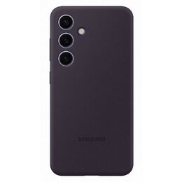Kryt na mobil Samsung Silicone na Galaxy S24 - vínový