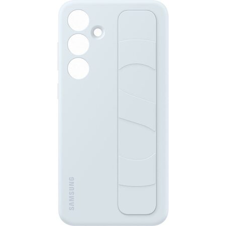 Kryt na mobil Samsung Silicone Grip s poutkem na Galaxy S24+ - modrý