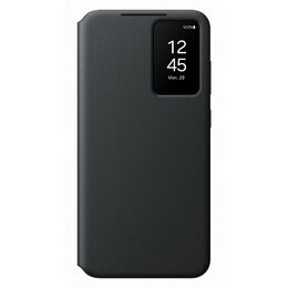 Pouzdro na mobil flipové Samsung Smart View na Galaxy S24+ - černé