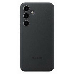 Pouzdro na mobil flipové Samsung Smart View na Galaxy S24+ - černé