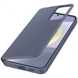 Pouzdro na mobil flipové Samsung Smart View na Galaxy S24+ - fialové