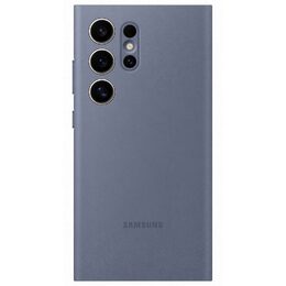 Pouzdro na mobil flipové Samsung Smart View na Galaxy S24 Ultra - fialové