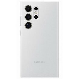 Pouzdro na mobil flipové Samsung Smart View na Galaxy S24 Ultra - bílé