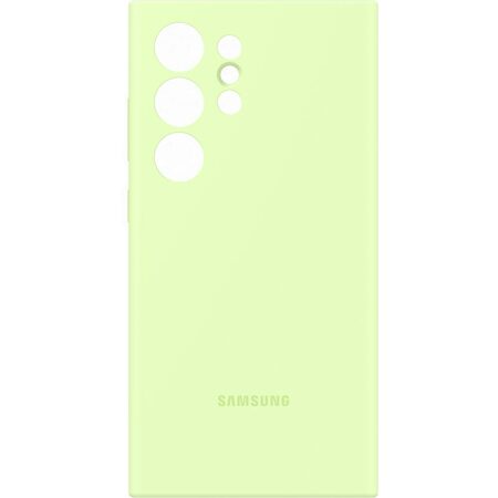 Kryt na mobil Samsung Silicone na Galaxy S24 Ultra - zelený