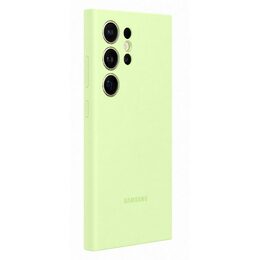 Kryt na mobil Samsung Silicone na Galaxy S24 Ultra - zelený