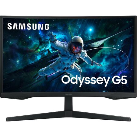 Monitor Samsung Odyssey G5 G55C 27",LED podsvícení, VA panel, 1ms, 2500: 1, 300cd/m2, 2560 x 1440 WQHD, - černý